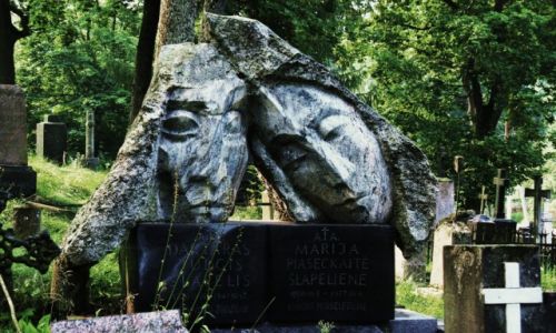 Zdjęcie LITWA / Wilno / Rossa / Miłość po grób