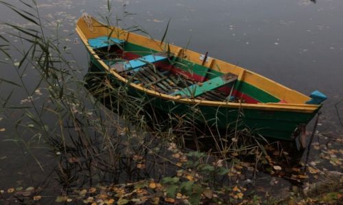 Zdjecie LITWA / Wilno / Troki (Trakai),  jezioro Galvė / Zapomniana dka