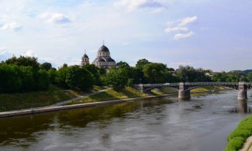 Zdjecie LITWA / okrg wileski / Wilno / Cerkiew Znamieska 