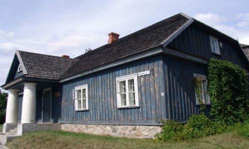 Zdjcie LITWA / Region trocki / Troki / Dworek, dawna poczta