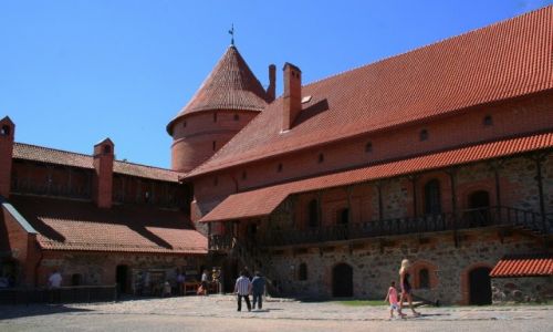 Zdjcie LITWA / *** / Trakai_Troki / Zamek w Trokach (Trakų pilis)