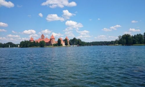 Zdjęcie LITWA / Litwa / Trakai / Zamek w Trokach