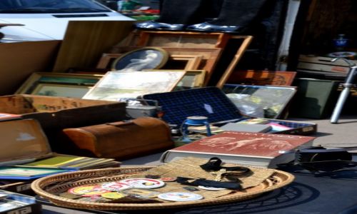 Zdjęcie LITWA / --- / Wilno / pchli targ