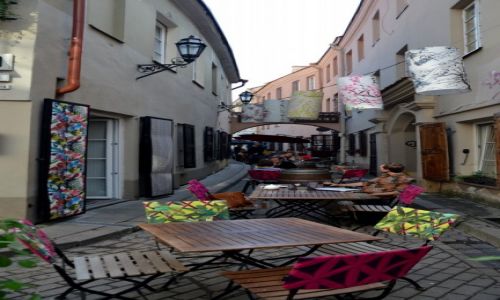 Zdjęcie LITWA / --- / Wilno / Ulica