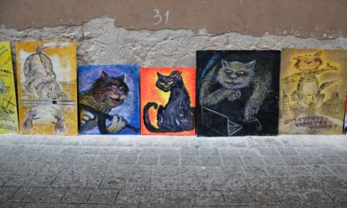 Zdjęcie LITWA / --- / Wilno / Ulica