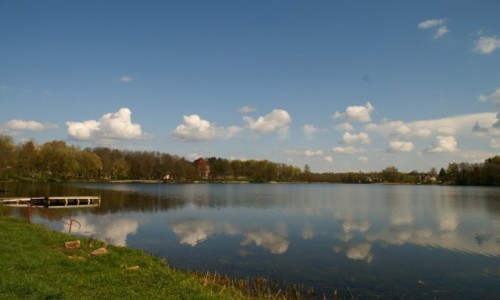 Zdjcie LITWA / okolice Wilna / Troki / jezioro Galwe