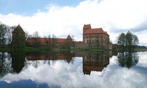 Zdjcie LITWA / okolice Wilna / Troki / zamek na wyspie