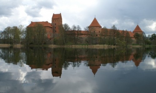 Zdjcie LITWA / okolice Wilna / Troki / zamek na wyspie