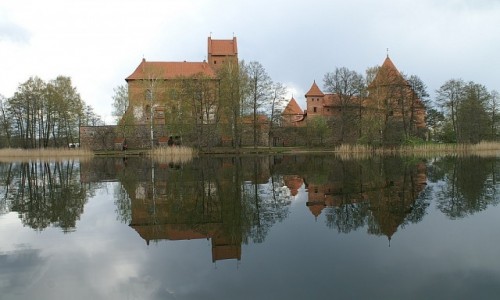 Zdjęcie LITWA / okolice Wilna / Troki / zamek na wyspie