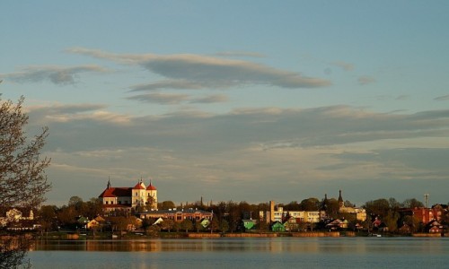 Zdjcie LITWA / okolice Wilna / Troki / panorama miasta