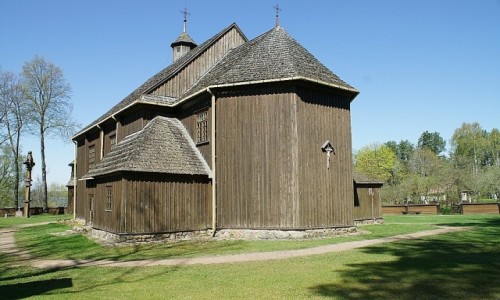 Zdjęcie LITWA / Auksztocki Park Narodowy / Paluse / kościół św. Józefa