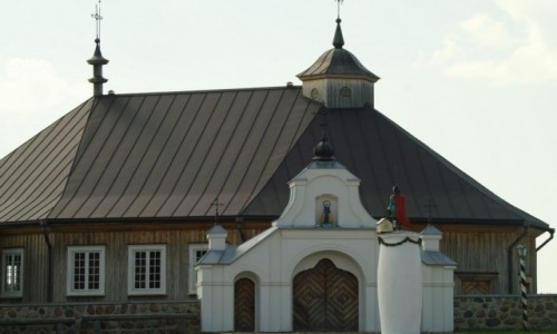 Zdjcie LITWA / okolice Kowna / Rumszyszki / skansen wsi litewskiej
