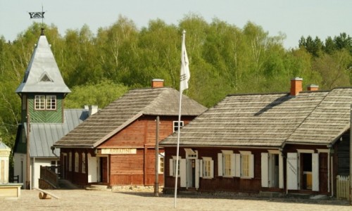 Zdjcie LITWA / okolice Kowna / Rumszyszki / skansen wsi litewskiej