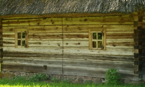 Zdjcie LITWA / okolice Kowna / Rumszyszki / skansen wsi litewskiej