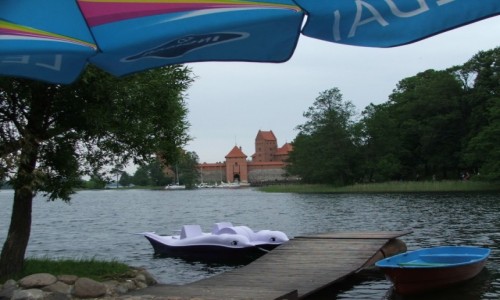 Zdjęcie LITWA / Dzukia / Troki / Średniowieczny zamek