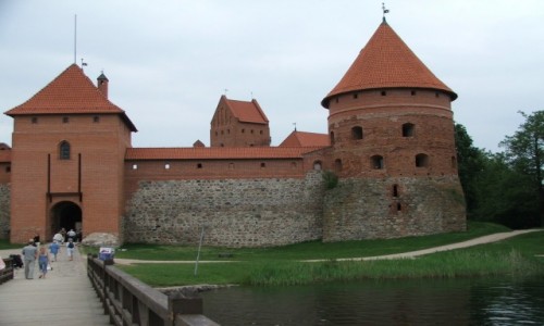 Zdjęcie LITWA / Dzukia / Troki / Witoldowy zamek