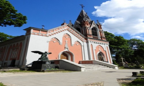 Zdjęcie LITWA / Wilno / Rossa / Na cmentarzu