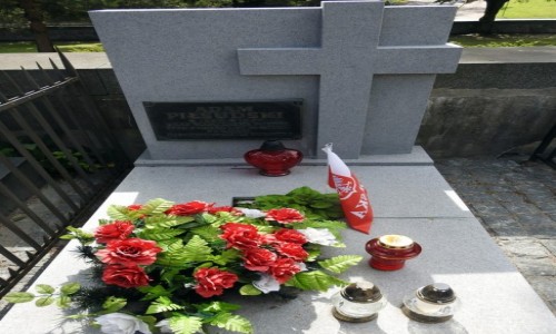 Zdjęcie LITWA / Wilno / Rossa / Grób brata Marszałka Piłsudskiego