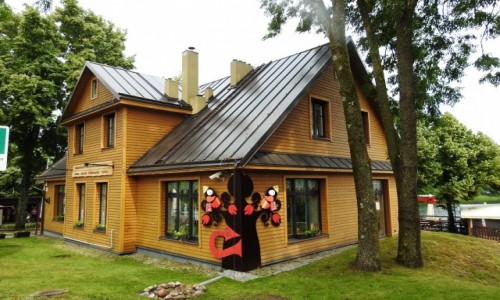 Zdjęcie LITWA / Wilno / Troki / Dom Karaimów