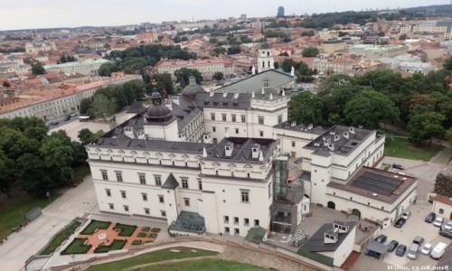 Zdjecie LITWA / okrg wileski / Wilno / widok ze wzgrza zamkowego