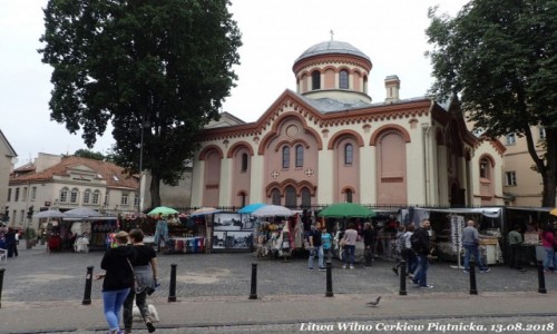 Zdjecie LITWA / okrg wileski / Wilno / Cerkiew Pitnicka