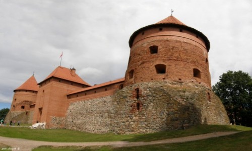 Zdjcie LITWA / Pojezierze Wileskie. / Troki. / Troki - Zamek.