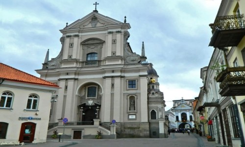 Zdj�cie LITWA / Wilno. / Wilno. / Wilno - kosci� �w. Teresy.