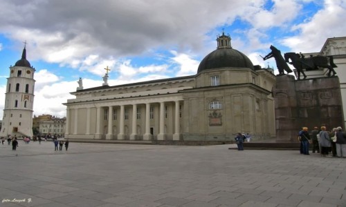 Zdj�cie LITWA / Wilno. / Wilno. / Wilno - Bazylika archikatedralna �w. Stanis�awa i �w. W�adys�awa.