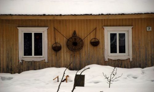 Zdjęcie LITWA / Wilno  / Wilno  / na wsi zimowej
