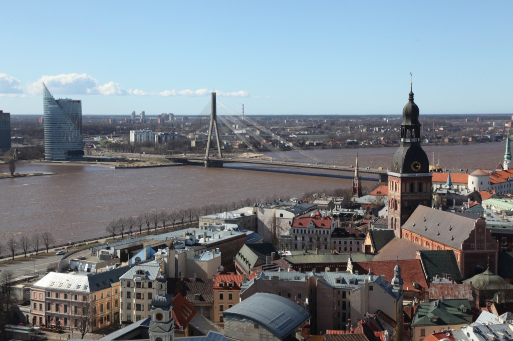 Zdjęcia: Stare Miasto, Ryga, Widok z wieży kościoła św. Piotra, ŁOTWA Zdjęcia: Stare Miasto, Ryga, Widok z wieży kościoła św. Piotra, ŁOTWA