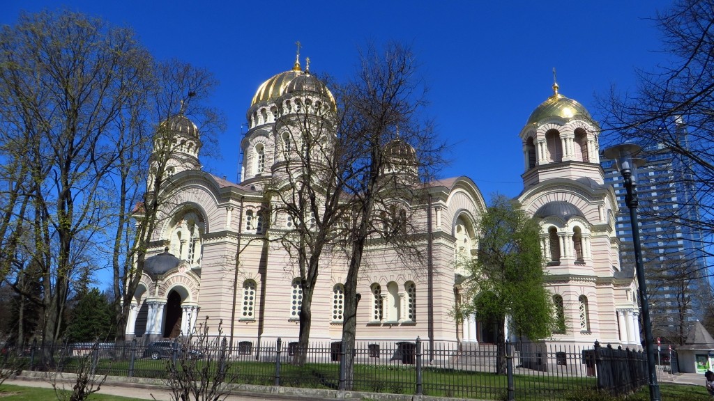 Zdjęcia: Ryga, Ryga, katedra prawosławna, ŁOTWA Zdjęcia: Ryga, Ryga, katedra prawosławna, ŁOTWA