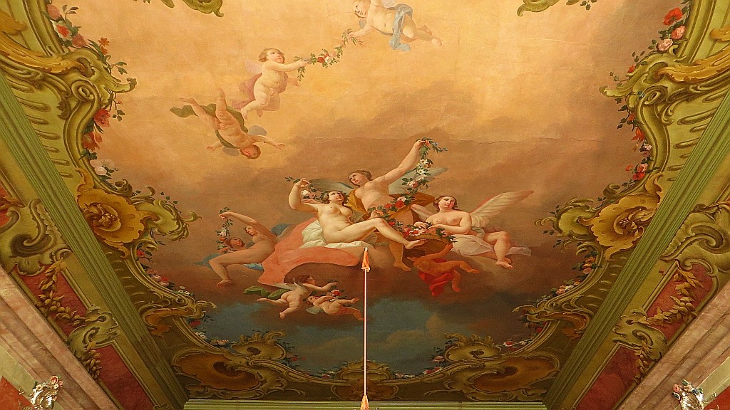 Zdjęcia: Rundale, Kurlandia, pałac w Rundale - Sala Różana, ŁOTWA Zdjęcia: Rundale, Kurlandia, pałac w Rundale - Sala Różana, ŁOTWA
