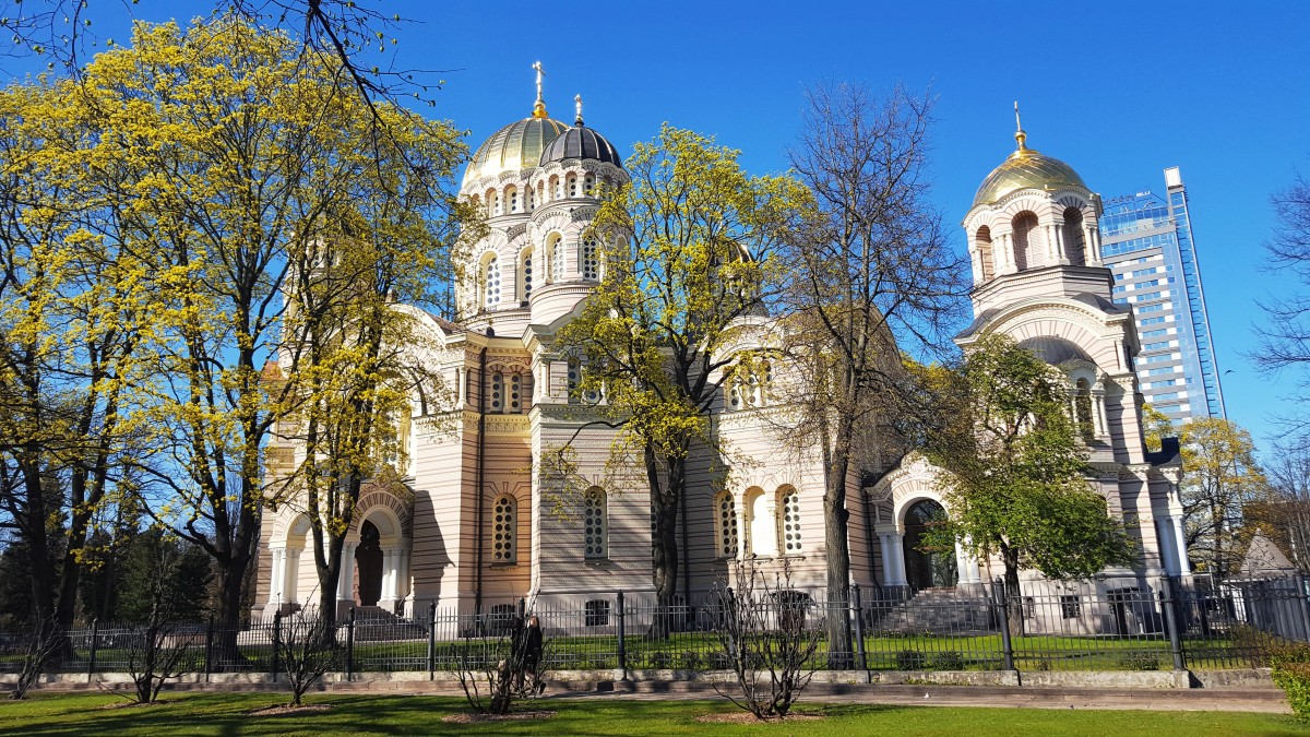 Zdjęcia: Ryga, Ryga, Wiosenna cerkiew, ŁOTWA Zdjęcia: Ryga, Ryga, Wiosenna cerkiew, ŁOTWA