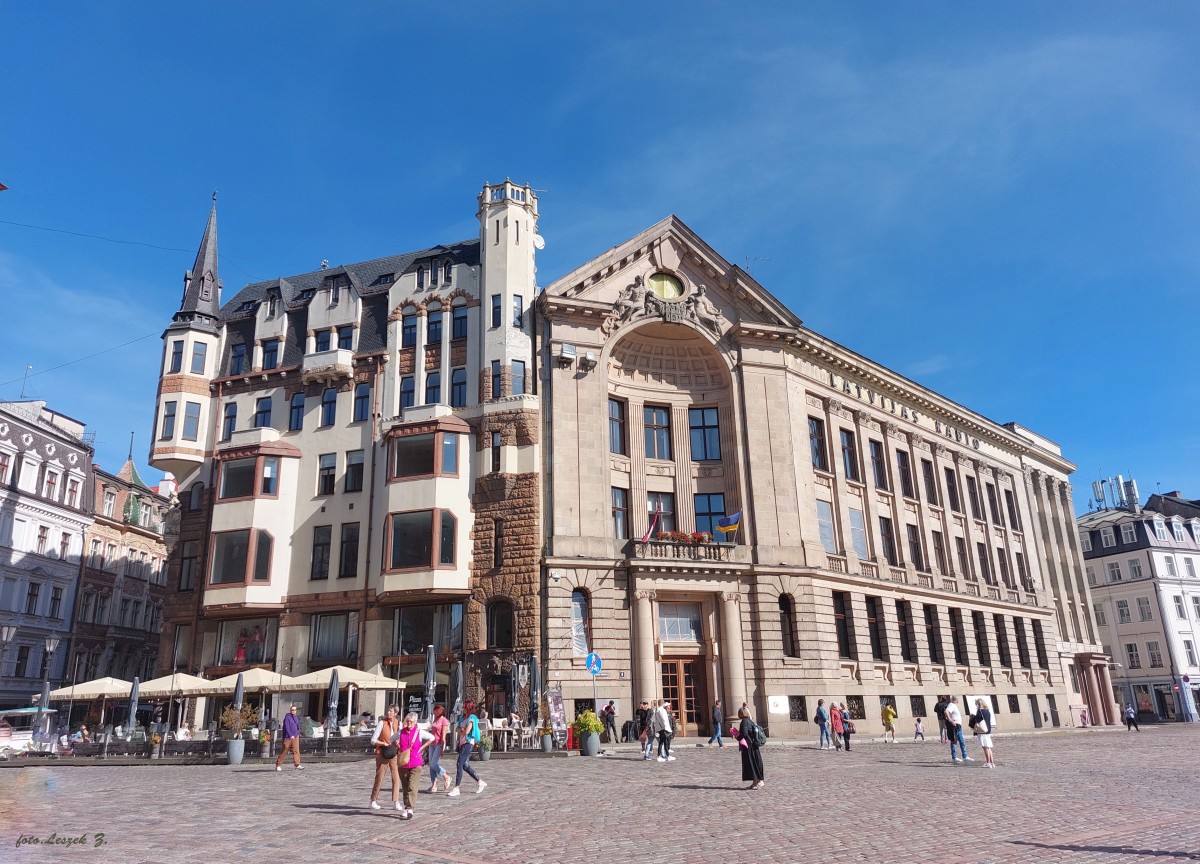 Zdjęcia: Ryga., Ryga., Gmach Łotewskiego Radia., ŁOTWA Zdjęcia: Ryga., Ryga., Gmach Łotewskiego Radia., ŁOTWA