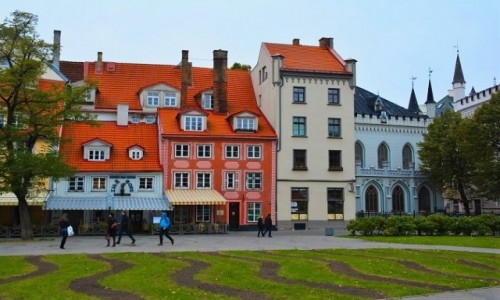 OTWA / Ryga / Ryga / Kamienice w w Rydze