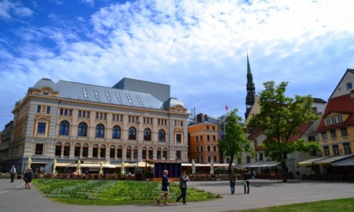Zdjęcie ŁOTWA / Zatoka Ryska / Ryga / Na starym mieście