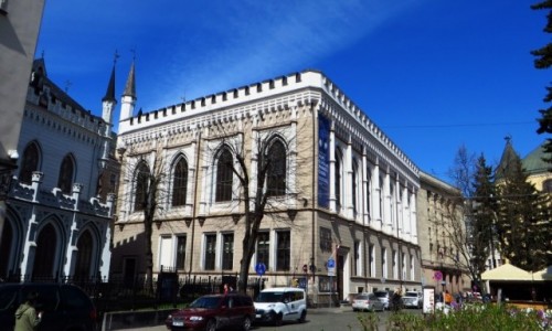 Zdjęcie ŁOTWA / Ryga / Ryga / gmach Wielkiej Gildii