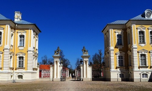 Zdjcie OTWA / Kurlandia / Rundale / paac w Rundale