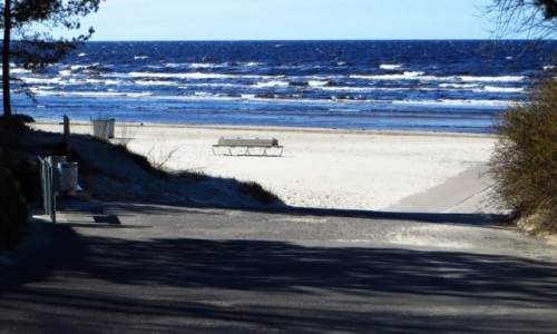 Zdjęcie ŁOTWA / Jurmala / Dubulti / plaże Jurmali