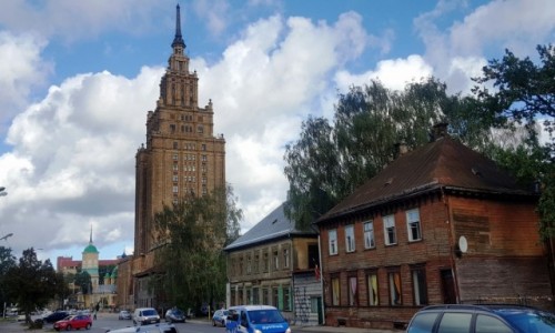 Zdjecie OTWA / Ryga / Moskiewskie Przedmiecie / Moskiewskie przedmiecie. Tam gdzie czas stan w miejscu