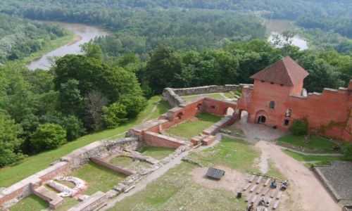 Zdjęcie ŁOTWA / Brzegi Gauji / Sigulda / Na zamku...