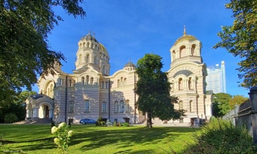 Zdjecie OTWA / Ryga. / Ryga. / Sobr Narodzenia Paskiego.