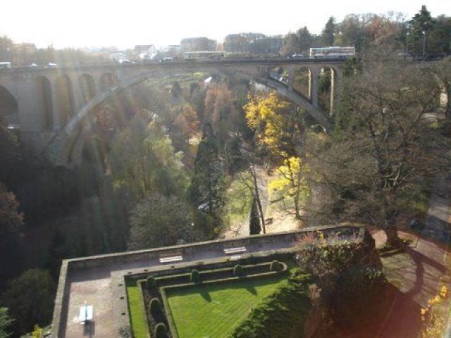 Zdjęcia: Luxemburg, centrum miasta, taras widokowy, LUKSEMBURG Zdjęcia: Luxemburg, centrum miasta, taras widokowy, LUKSEMBURG