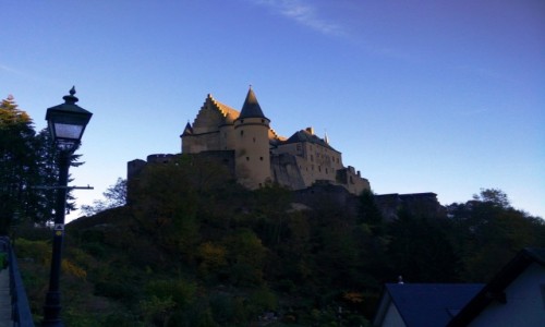 Zdjęcie LUKSEMBURG / - / Zamek Vianden / Zamek Vianden