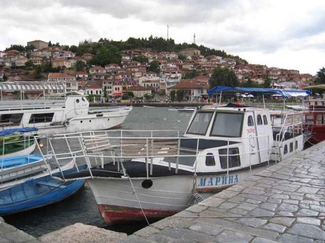Zdjęcia: Ohrid, Port w Ohrid, MACEDONIA Zdjęcia: Ohrid, Port w Ohrid, MACEDONIA