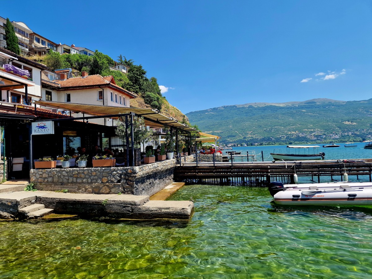 Zdjęcia: Kaneo, Ochryda, Port, MACEDONIA Zdjęcia: Kaneo, Ochryda, Port, MACEDONIA