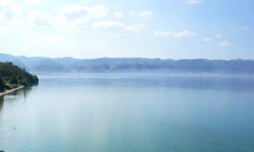 Zdjcie MACEDONIA / - / Sveti Naum / Widok na Jezioro Ochrydzkie