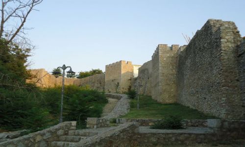 Zdjcie MACEDONIA / Ochryda / Ochryda (Ochrid) / Mury miejskie