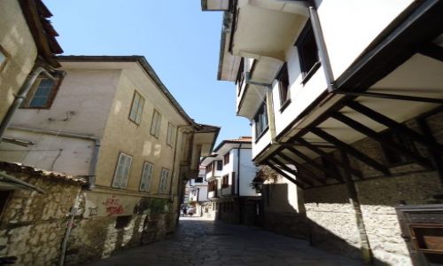 Zdjcie MACEDONIA / Ochryda / Ochryda (Ochrid) / Uliczka na Starym Miecie