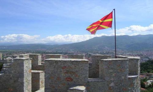 Zdjecie MACEDONIA / brak / Ohryd / Zamek w Ohrydzie